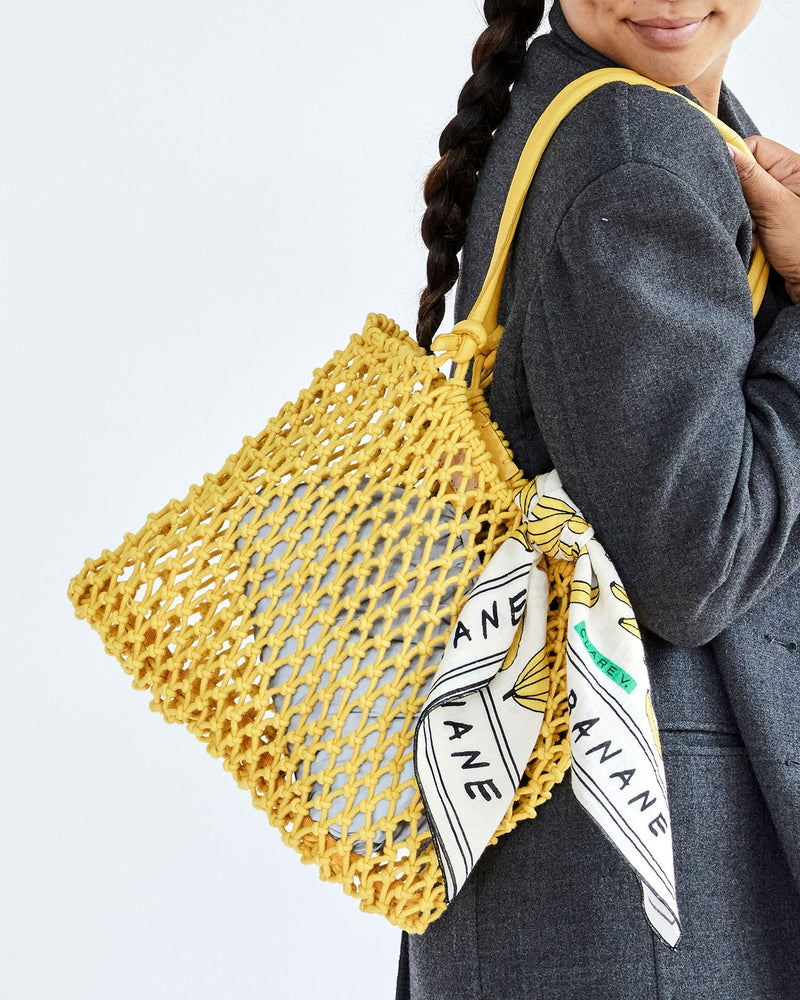 Clare V. Accessories Yellow Sandy Bag in Yellow