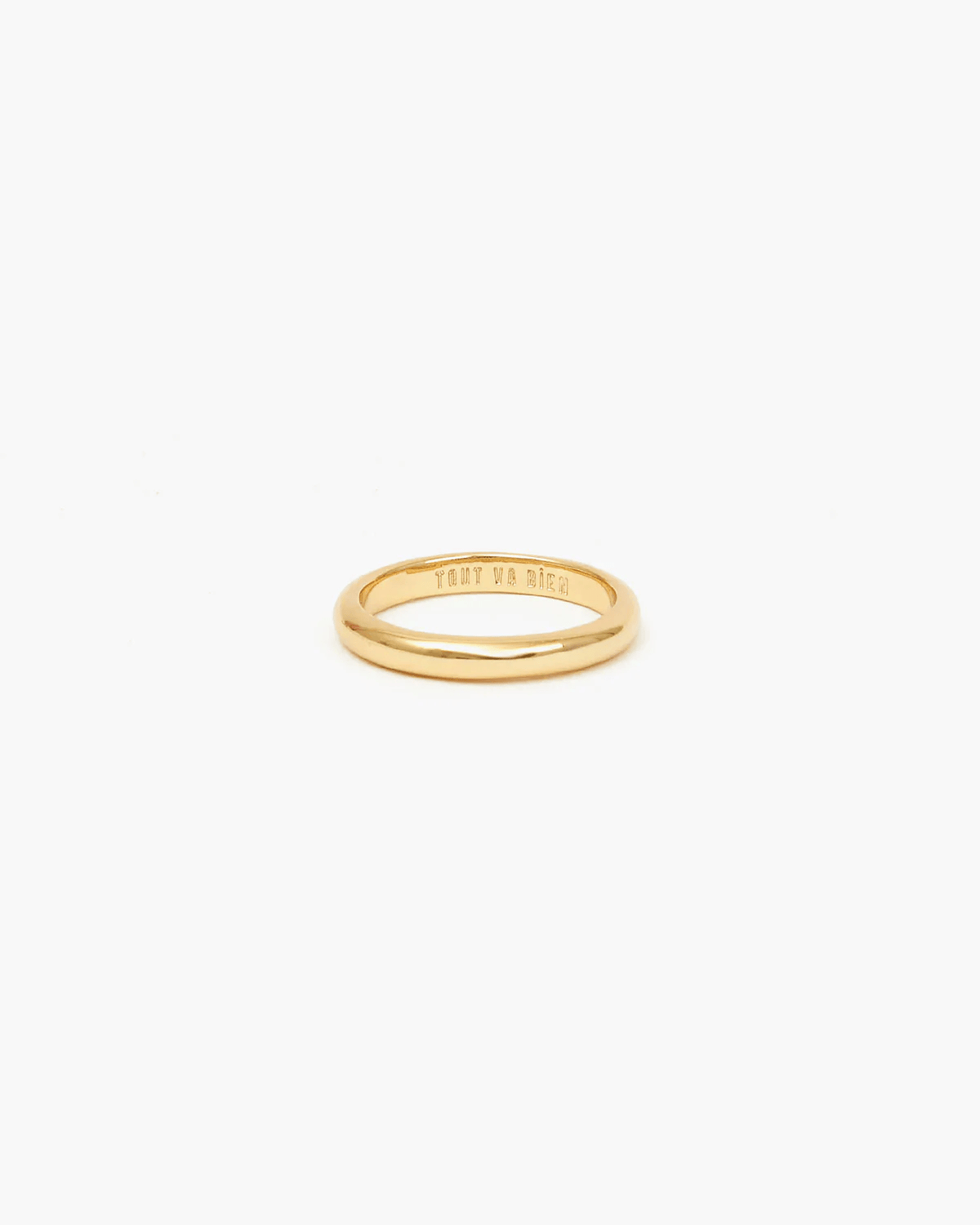Clare V. Jewelry Stacking Ring in Gold
