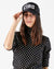 Clare V. Accessories Black Trucker Hat - Block Ciao - Black