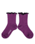 Collegien Accessories Ambre Merino Socks in Cyclamen