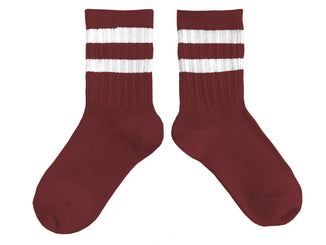 Collegien Socks Nico Varsity Socks in Chataigne