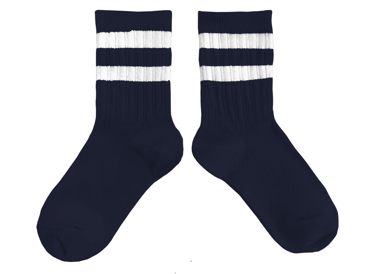 Collegien Socks Nico Varsity Socks in Nuit Etoilee