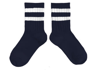 Collegien Socks Nico Varsity Socks in Nuit Etoilee