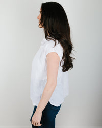 CP Shades Clothing Claire Top in White