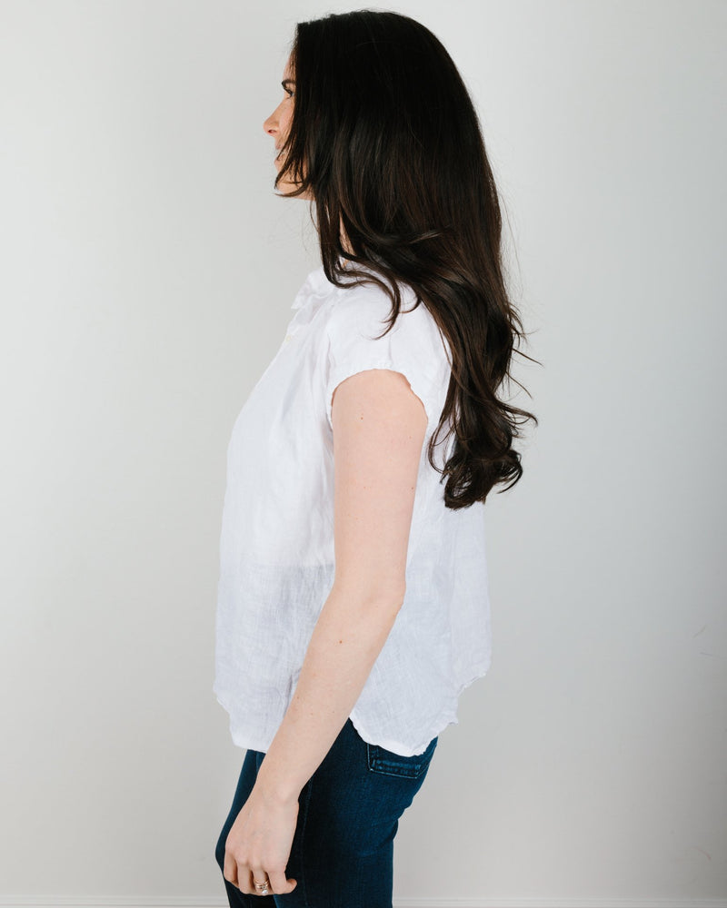 CP Shades Clothing Claire Top in White