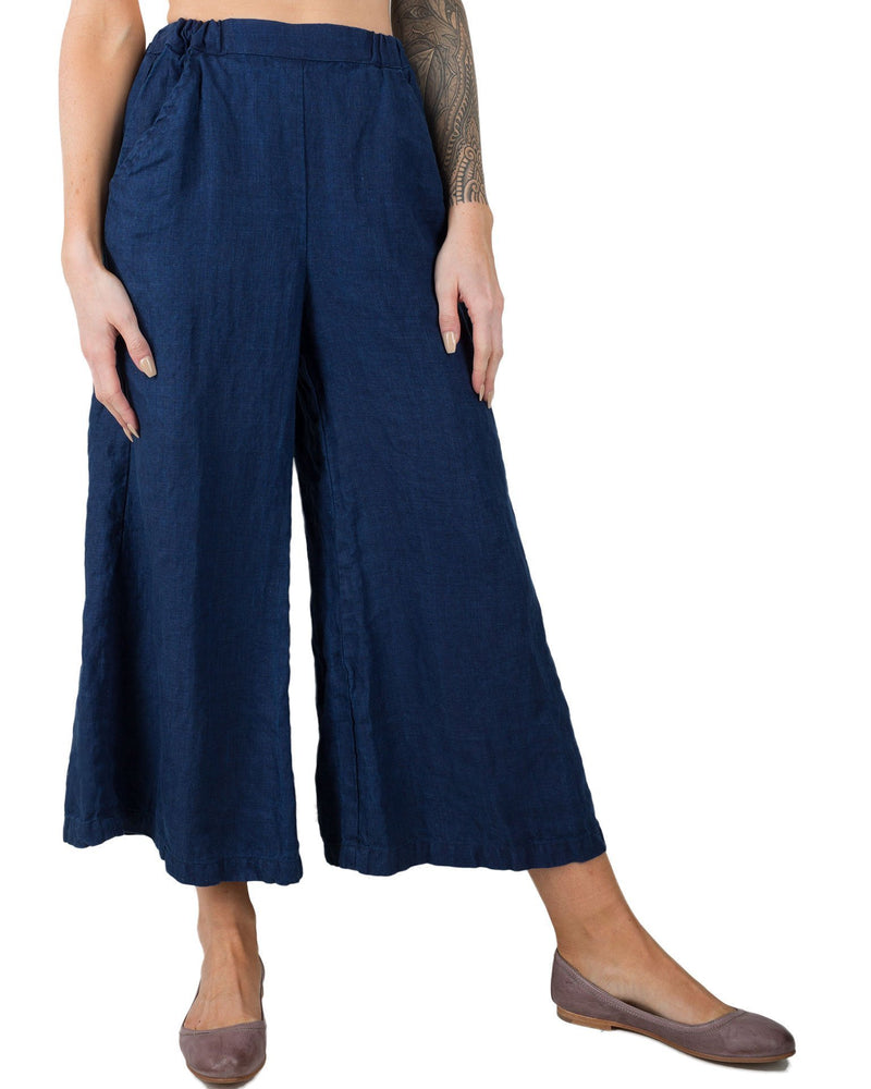 CP Shades Clothing Cropped Wendy Pant in Indigo
