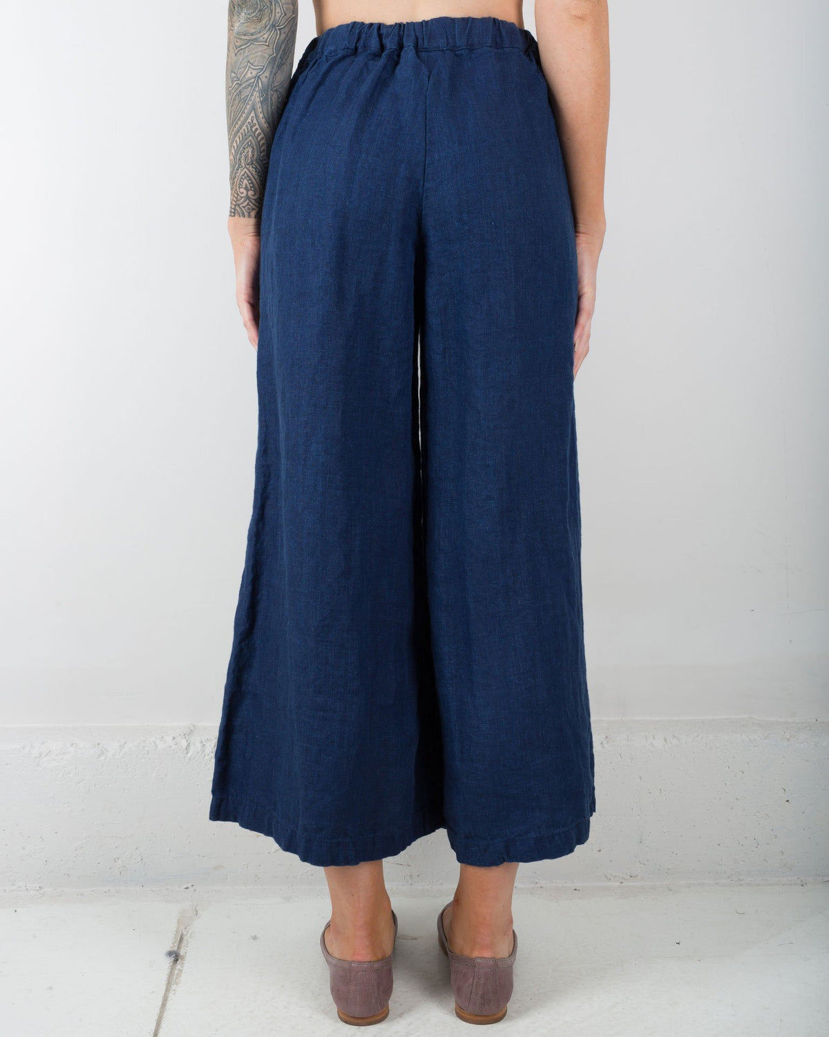 CP Shades Clothing Cropped Wendy Pant in Indigo