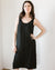 CP Shades Clothing Dayna Dress in Black HW Linen Twill