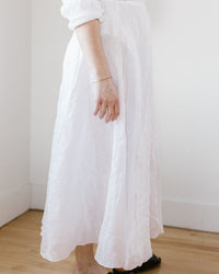 CP Shades Clothing Deidra Skirt in White Linen