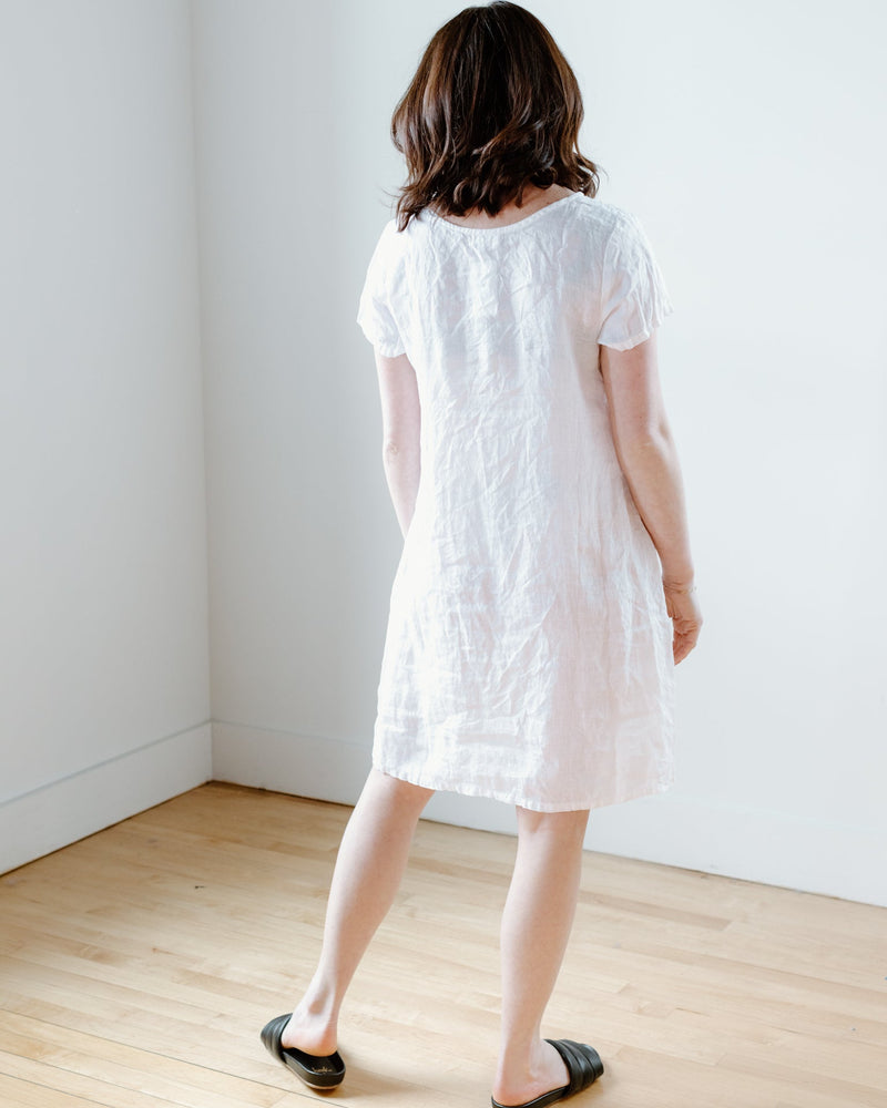 CP Shades Clothing Esme Dress w/o Pockets in White