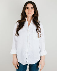 CP Shades Joss 1 Pocket in White Linen Twill 
