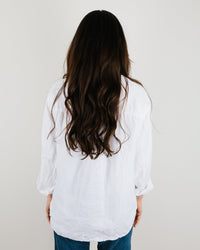 CP Shades Joss 1 Pocket in White Linen Twill 