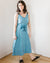CP Shades Clothing Luz Dress in Bleach Indigo Twill