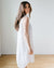 CP Shades Clothing Mara Slvlss Shirtdress in White HW Linen Twill