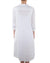CP Shades Clothing Maxi Shirtdress in White Linen