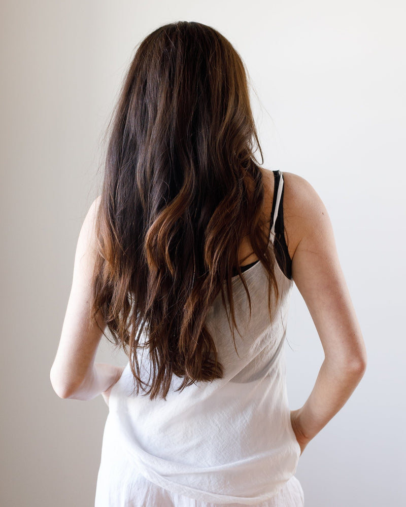 CP Shades Clothing Milla Tank in White Cotton Silk