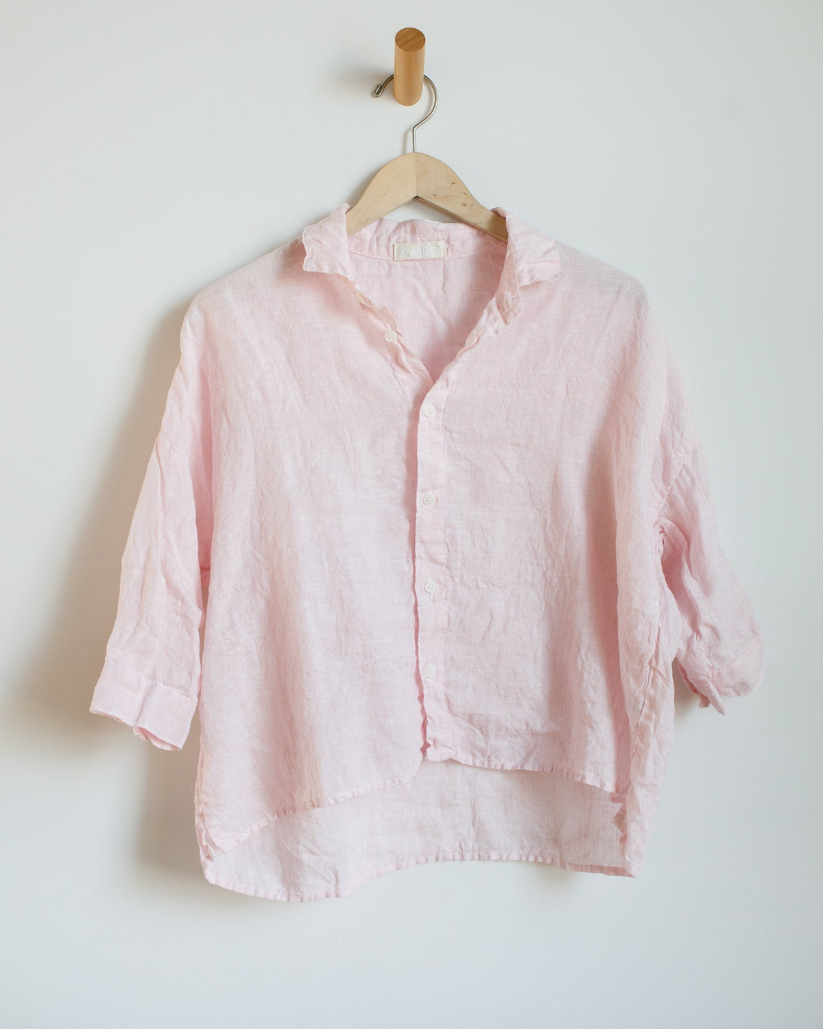 CP Shades Clothing Rooney Blouse in Pink Chambray