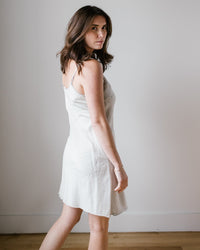 CP Shades Clothing Short Faye Slip in Oatmeal