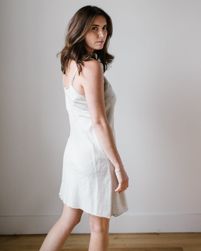 CP Shades Clothing Short Faye Slip in Oatmeal