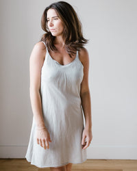 CP Shades Clothing Short Faye Slip in Smoke