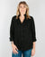 CP Shades Clothing Black / XS Sloane Blouse in Black Heavy Weight Linen