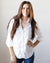CP Shades Clothing Sloane Blouse in White Heavy Weight Linen