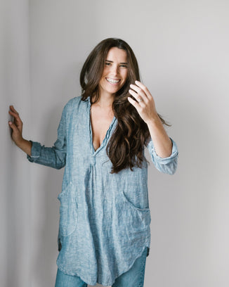 CP Shades Clothing Teton in Ink Chambray