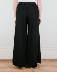 CP Shades Wendy Pant in Black Heavy Weight Linen 