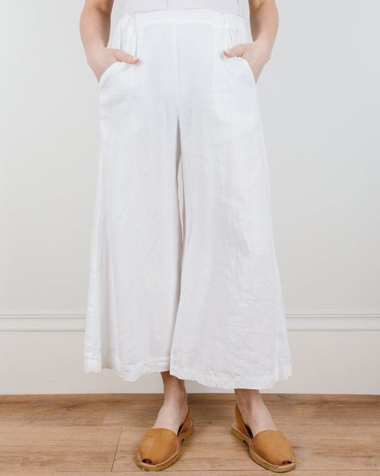 CP Shades Wendy Pant in White Linen 