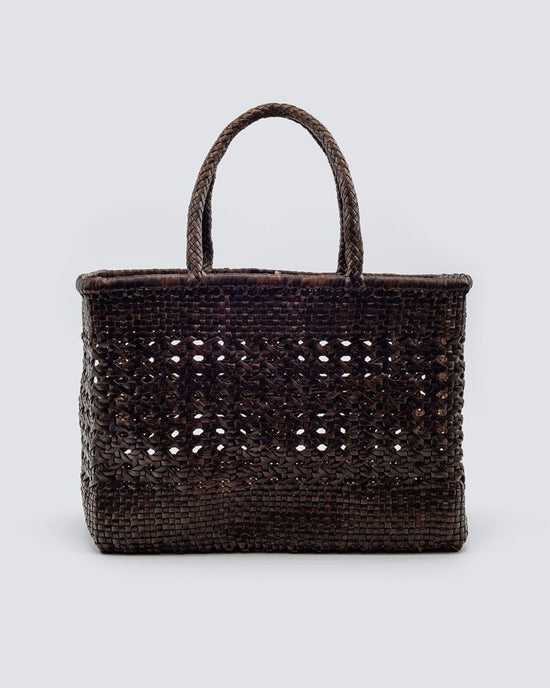 Dragon Diffusion Cannage Bag - Big in Dark Brown 