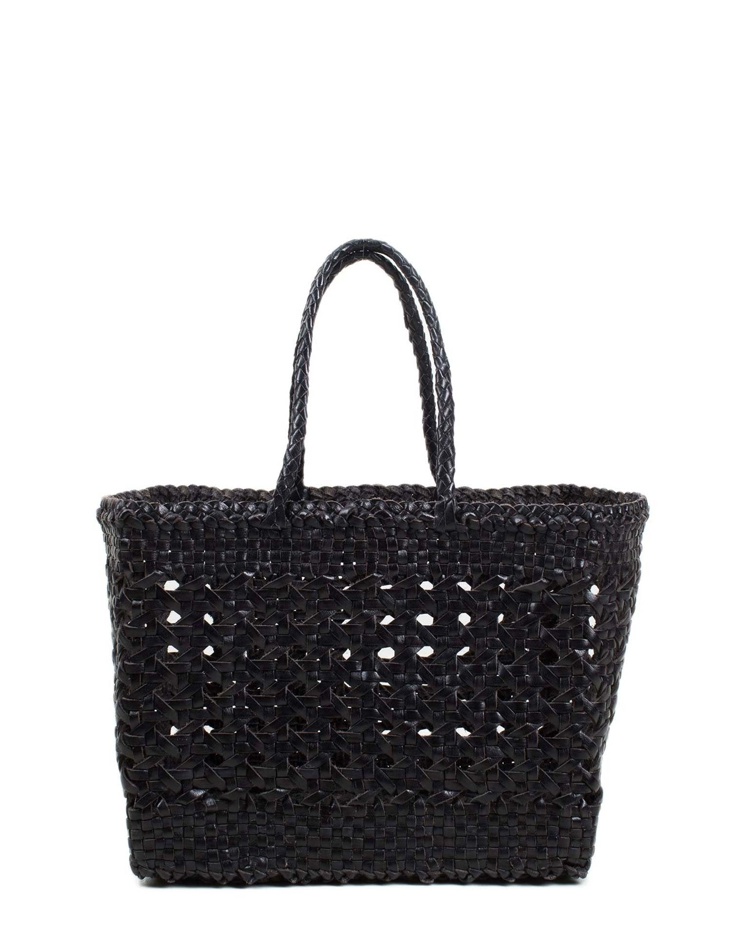 Cannage Bag - Small in Black