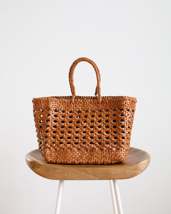 Dragon Diffusion Cannage Bag - Small in Tan 