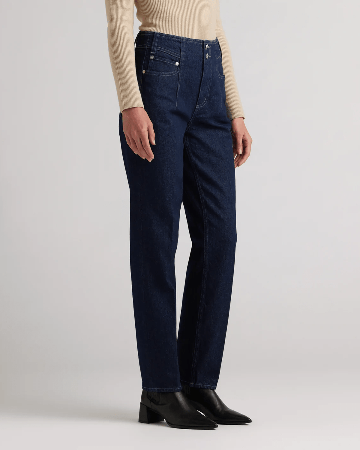 Edwin Denim Frankie Darted Taper in Vibration