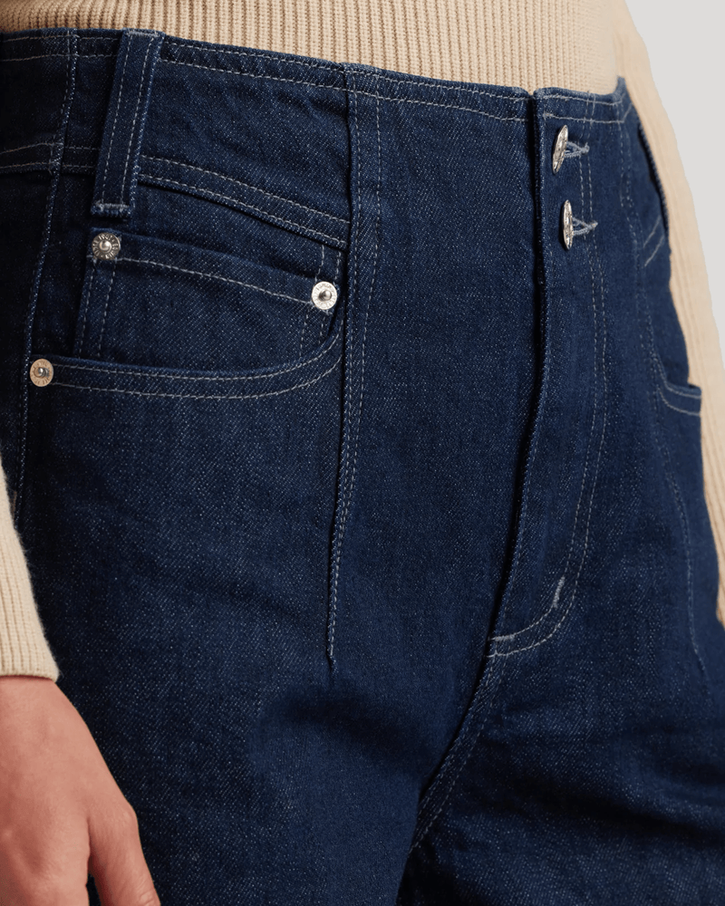 Edwin Denim Frankie Darted Taper in Vibration