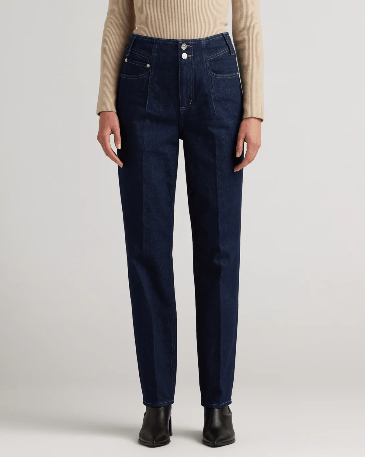 Edwin Denim Frankie Darted Taper in Vibration
