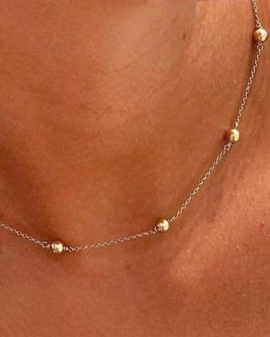enewton 15" Choker Simplicity Chain Gold - Classic 4mm Gold 