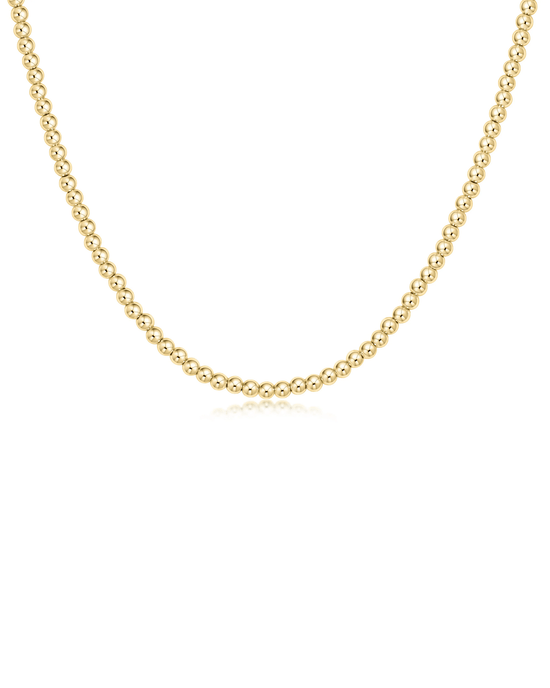 enewton Jewelry 14K Gold Filled 17” Choker Classic Gold 3mm Bead