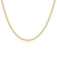 enewton 17" Choker Classic Gold 3mm Bead 