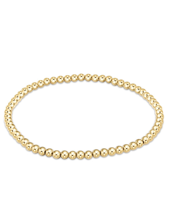 enewton Classic Gold 3mm Bead Bracelet 