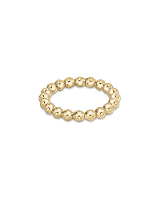 enewton Jewerly Classic Gold 3mm Bead Ring