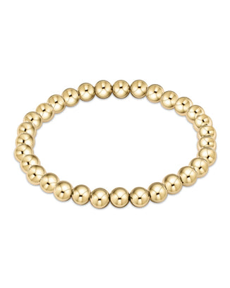 enewton Jewerly 14K Gold Filled Classic Gold 6mm Bead Bracelet