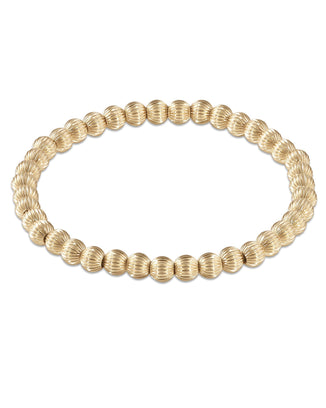 enewton Jewerly 14K Gold Filled Dignity Gold 5mm Bead Bracelet