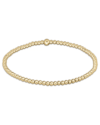 enewton Jewelry 14K Gold Filled enewton Extends - Classic Gold 2.5mm Bead Bracelet
