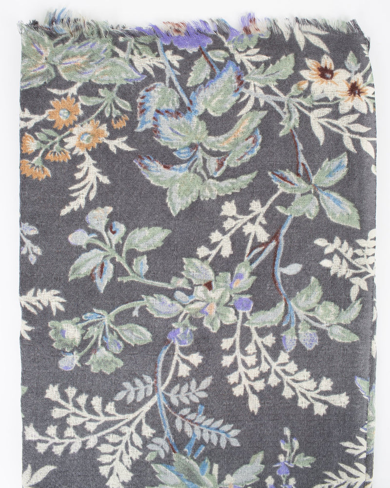 Épice Accessories Anthracite / O/S Fleur 2 Scarf in Anthracite