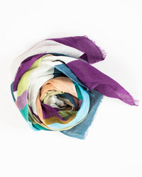 Épice Accessories Parrot Striped Scarf in Parrot