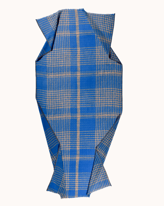 Épice Tweed Check 1 Scarf in Greek 