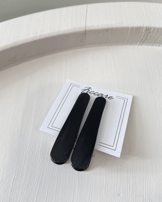 Ficcare Accessories Black / O/S Ficcaritos Acetate Pair in Black