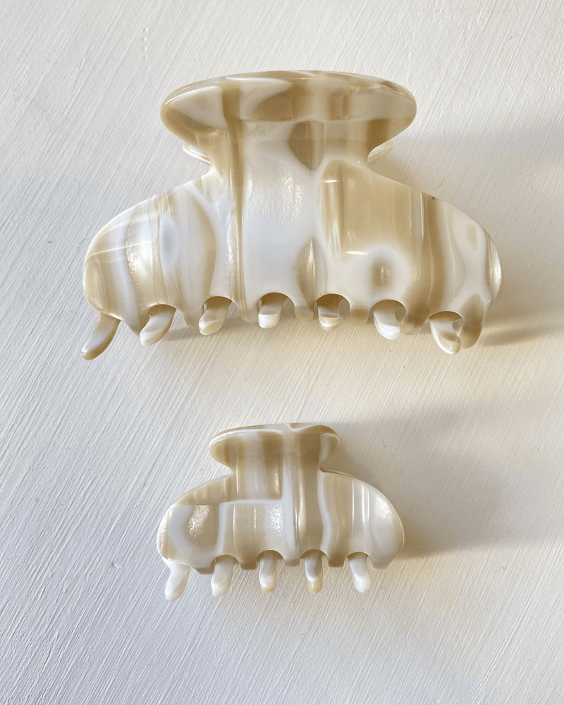 Ficcare Accessories Alba / S Luxor Jaw Small in Alba