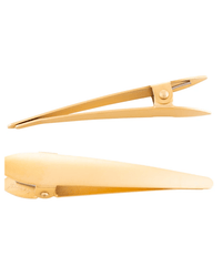 Ficcare Accessories Gold Matte / O/S Mini Clip Pair in Gold Matte