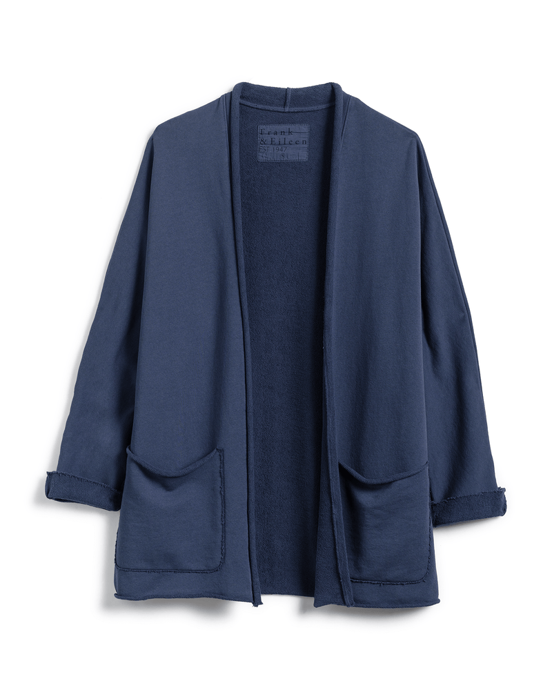 Frank & Eileen Clothing Brenda Cardigan in Denim